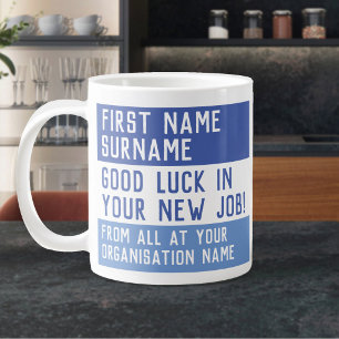 Verlassend Geschenk - Viel Glück in Ihrem neuen Jo Jumbo-Tasse