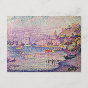 Verlassend Hafen von Saint-Tropez, 1902 Postkarte