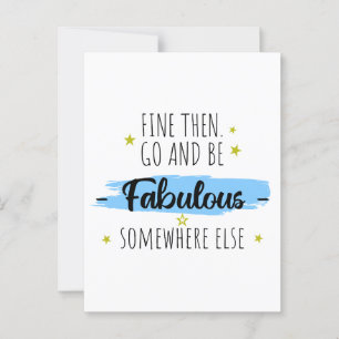 Verlassend lustige Kollegin, weg für Coworker Postkarte