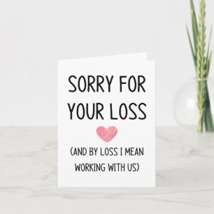 Verlassend Mitarbeiter Karte