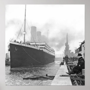 Verlassend Southampton Poster