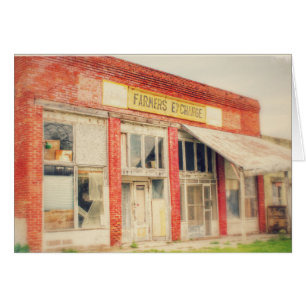 Verlassene Farm Store auf dem Moriah