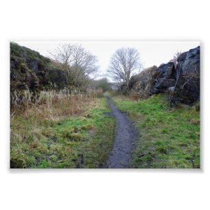 Verlassene Halifax High Level Railway Fotodruck