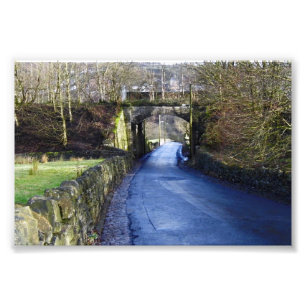 Verlassene Halifax High Level Railway Fotodruck