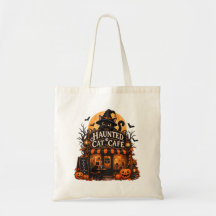 Verlassene Katzen-Café-Black-Cat-Halloween-Spooky-