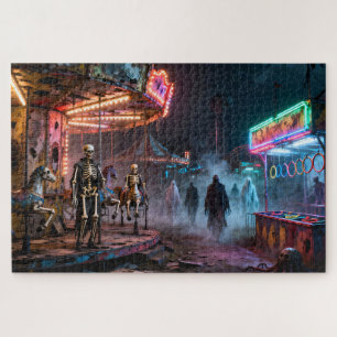 Verlassene Kirmesmitte Puzzle