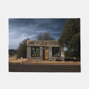 Verlassene Post in Kelso Kalifornien Fußmatte