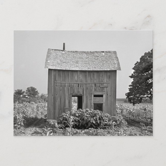 Verlassener Bauernhof, 1939 Postkarte (Vorderseite)