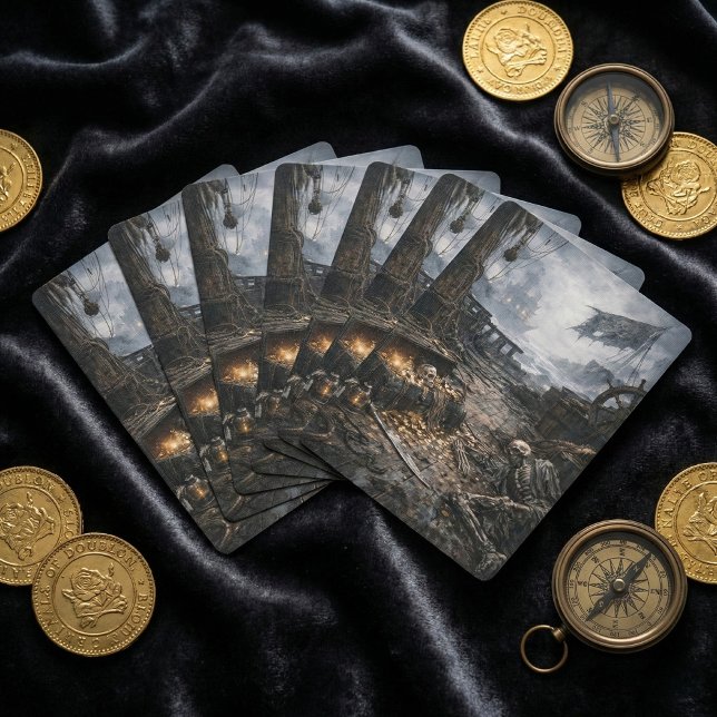 Verlassener Hafen — Pirate Harbor Spielkarten (Von Creator hochgeladen)