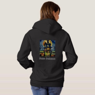 Verlassener Hohlweg & Mond Hoodie