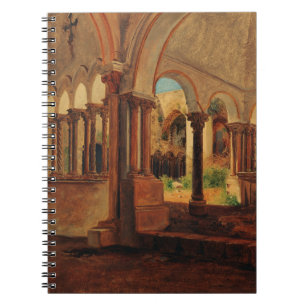 Verlassener Klosterhof Notizblock