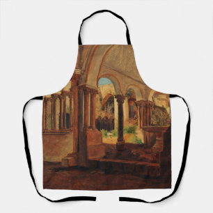 Verlassener Klosterhof Schürze