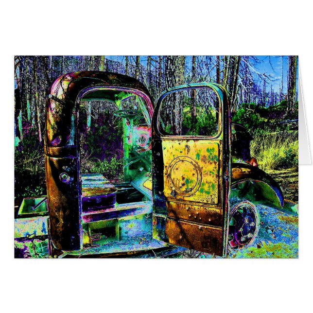 Verlassener LKW (Vorderseite (Horizontal))