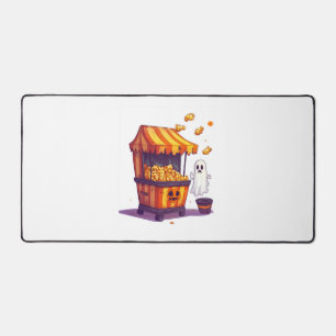 Verlassener Popcorn Stand Schreibtischunterlage