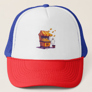 Verlassener Popcorn Stand Truckerkappe