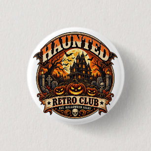Verlassener Retro-Club Button
