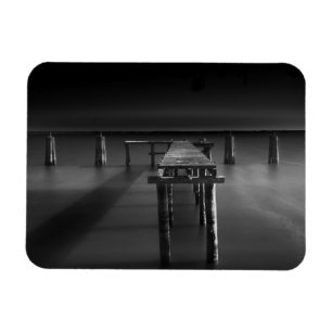 Verlassenes Dock in See Monroe Magnet