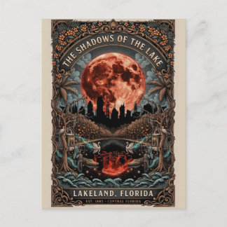 Verlassenes Lakeland, Florida Vintage Horror Reise Postkarte