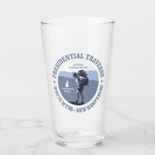 Verlauf des Präsidenten (BG) Glas (Vorderseite)