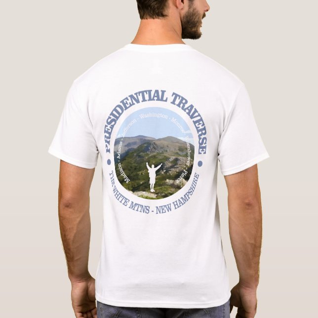 Verlauf des Präsidenten T-Shirt (Rückseite)