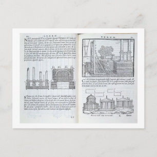 Verlegende Stiftungen von 'Della Architettura', Pu Postkarte