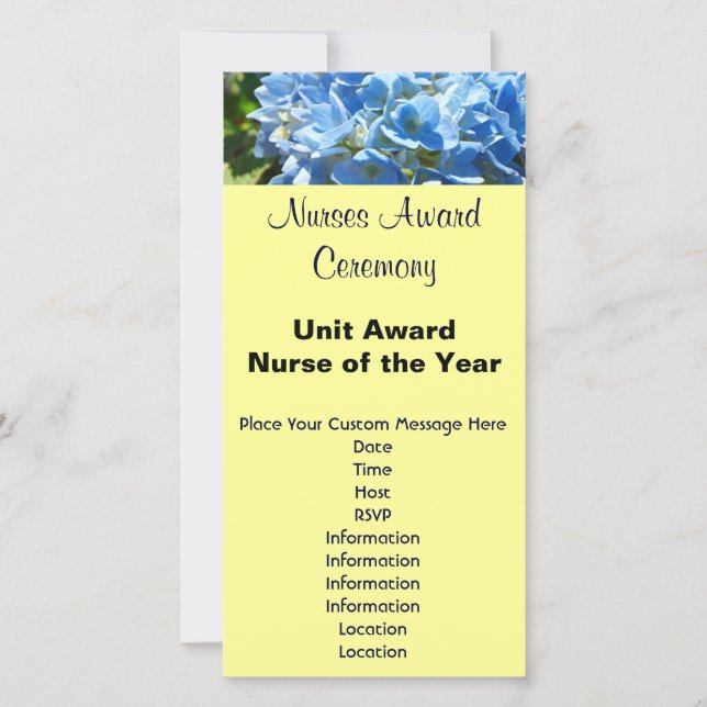 Verleihung des Nurses Award Invitations Nurses of  (Vorderseite)