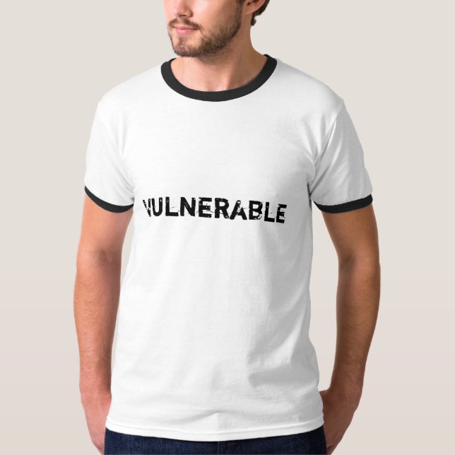 Verletzbarer/Stoßbeweis T-Shirt (Vorderseite)