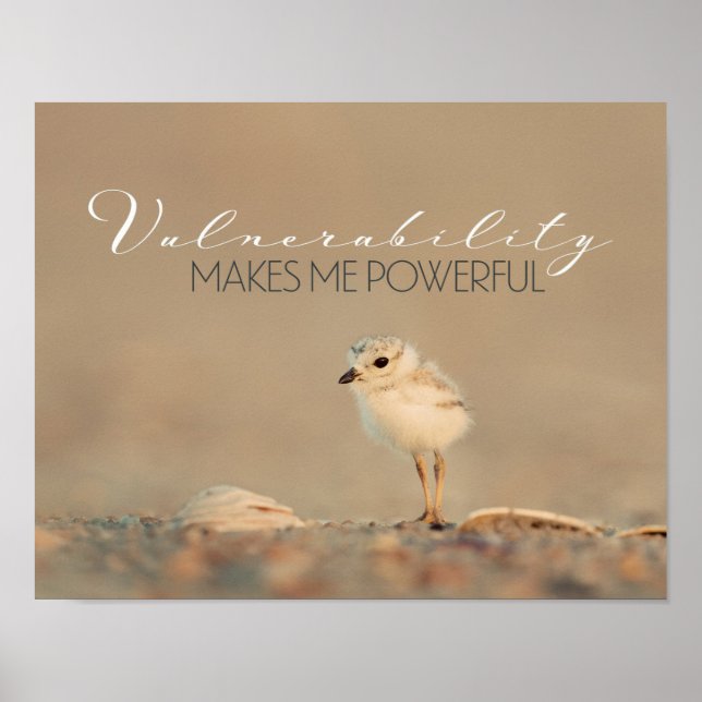 Verletzlichkeit Poster (Vorne)