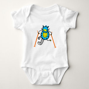 Verletzte Katze Baby Strampler
