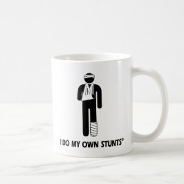 Verletzung meine eigenen Bremsungen Kaffeetasse