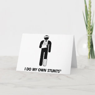 Verletzung Meine eigenen Stunts Karte