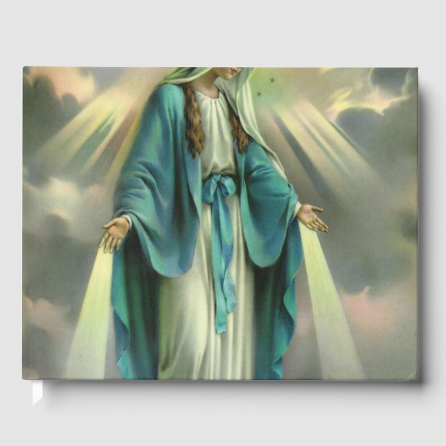 Verletzungen von Virgin Mary Gästebuch (Vorderseite)