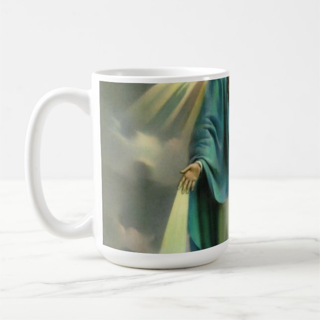 Verletzungen von Virgin Mary Kaffeetasse (Links)