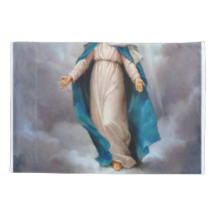 Verletzungen von Virgin Mary Kissenbezug
