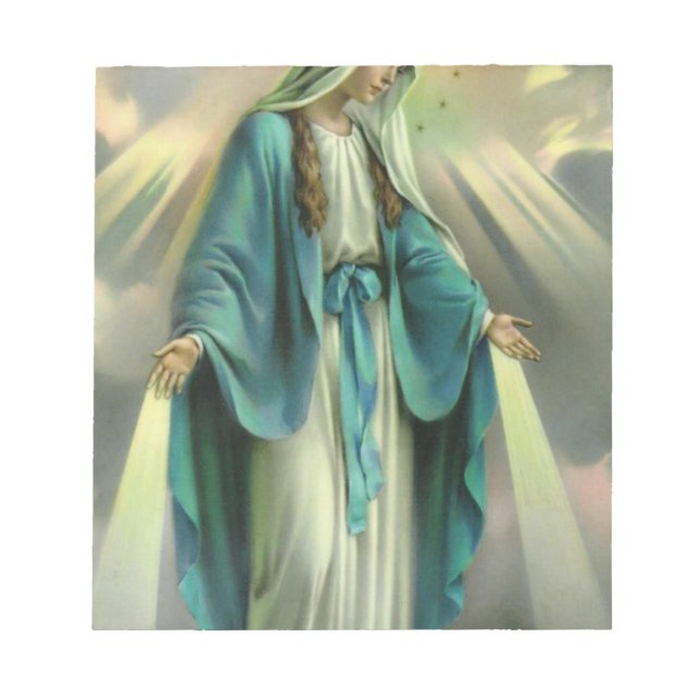 Verletzungen von Virgin Mary Notizblock (Vorderseite)