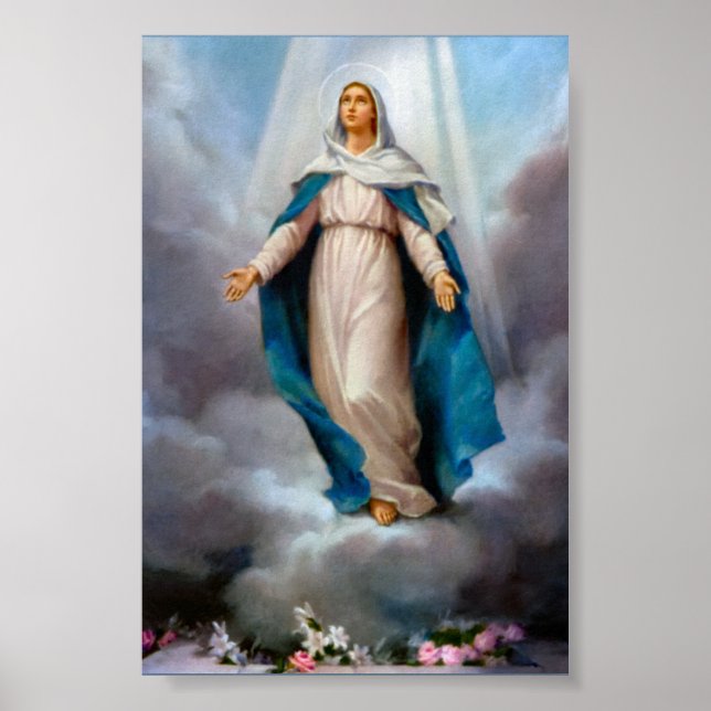 Verletzungen von Virgin Mary Poster (Vorne)