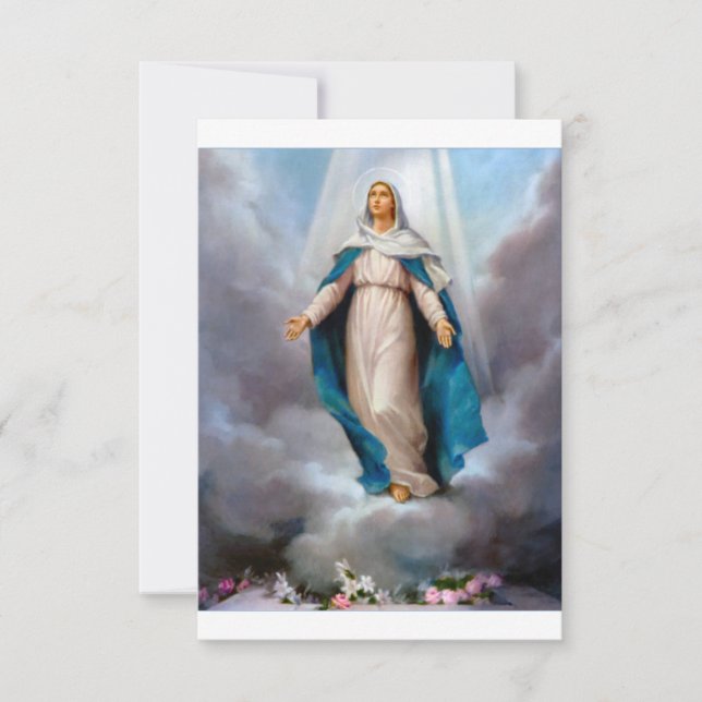 Verletzungen von Virgin Mary Save The Date (Vorderseite)