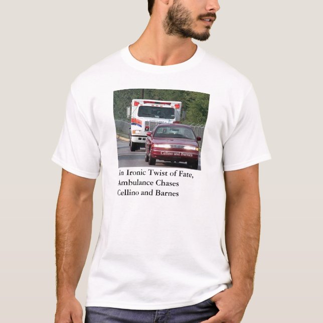 Verletzungs-Rechtsanwalt-Spaß von Upstate NY T-Shirt (Vorderseite)