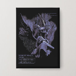 Verleugnete Szenarienansicht - Techno-Goth Streetw Button