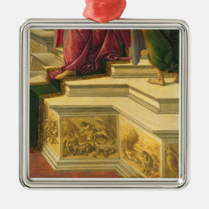 Verleumdung von Apelles: Detail, das Teil der Silbernes Ornament