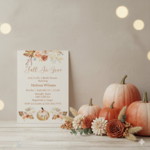 Verliebe dich Boho Terrakotta Herbst Brautparty