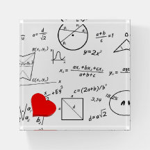 Verliebt in die Mathematik-Tafel