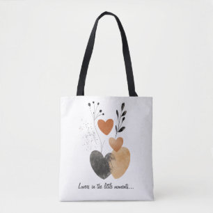 Verliebte in den kleinen Momenten - Boho-Liebe-Tas