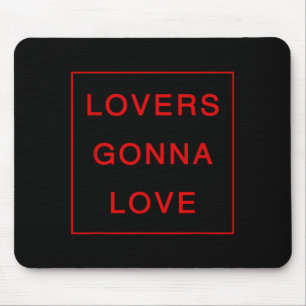 Verliebte werden lieben _ Valentinstage  Mousepad