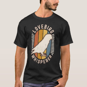 Verliebter-Vogel-Flüsterer Vintage Klassisch Retro T-Shirt