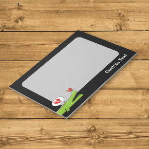 Verliebtes Alligator Notizbuch Notizblock