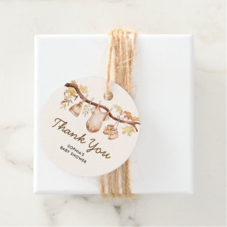 Verliebtes Babyshower-Dankeschön Geschenkanhänger