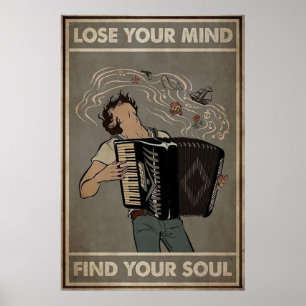 Verlier deinen Verstand, finde deine Seele Poster