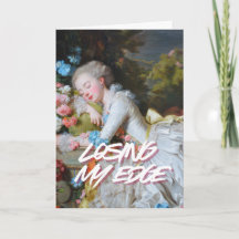 "Verliere meinen Biss" Kunst-Grußkarte