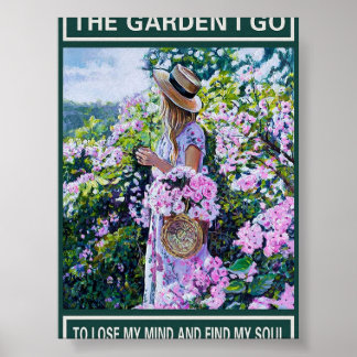 Verlieren Sie Ihren Geist Finden Sie Ihr Soul Vint Poster